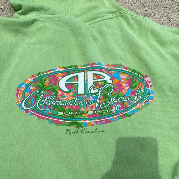 XL cropped atlantic beach sweatshirt! - Picture 3 of 4